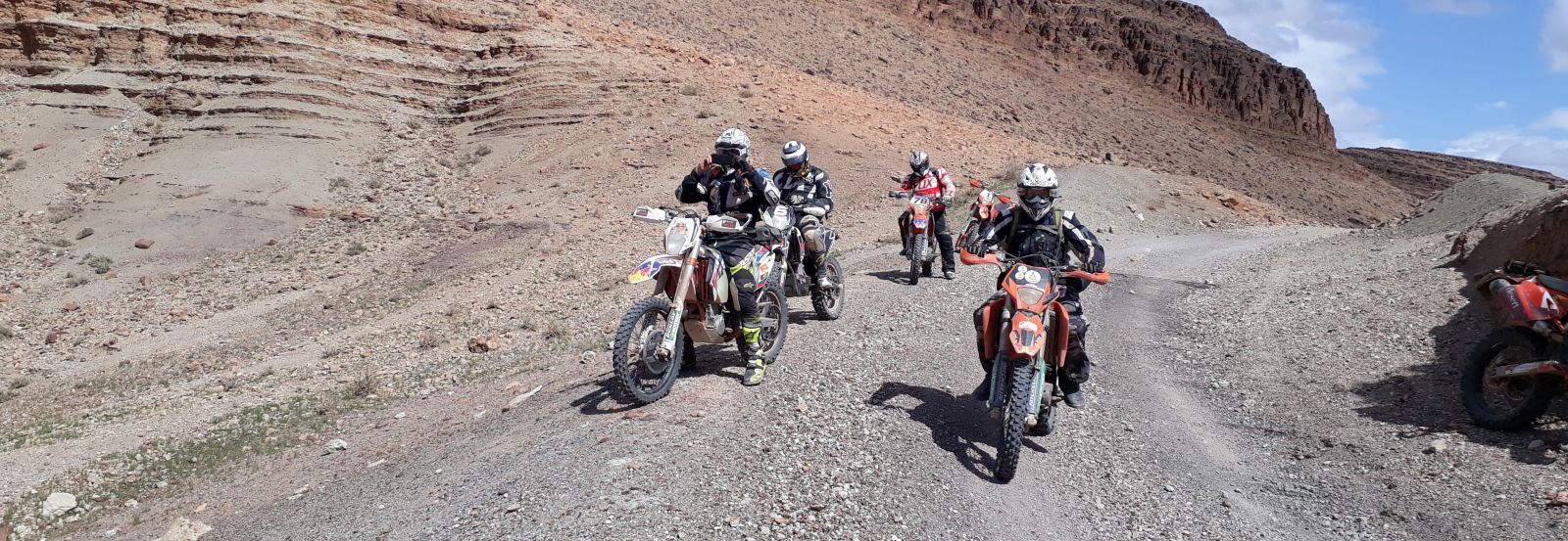 Enduro tour in Morocco